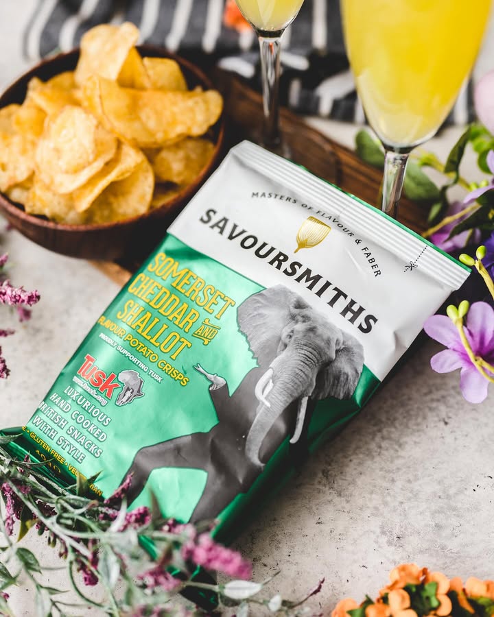 セイバースミス サマセットチェダー&エシャロット クリスプ 150g