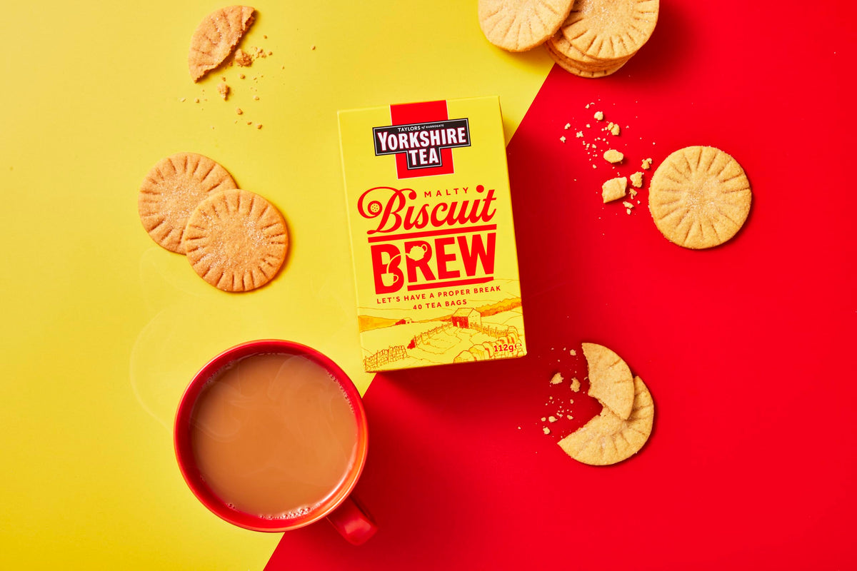 Yorkshire Tea Biscuit Brew 40 tea bags