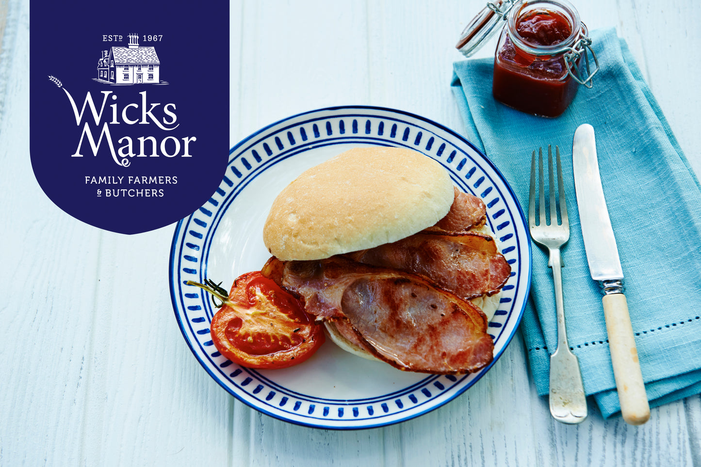 ウィックスマナー スモーク バックベーコン 200g