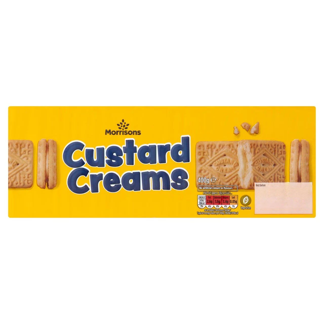 モリソンズ カスタードクリーム ビスケット 400g – The British Shop