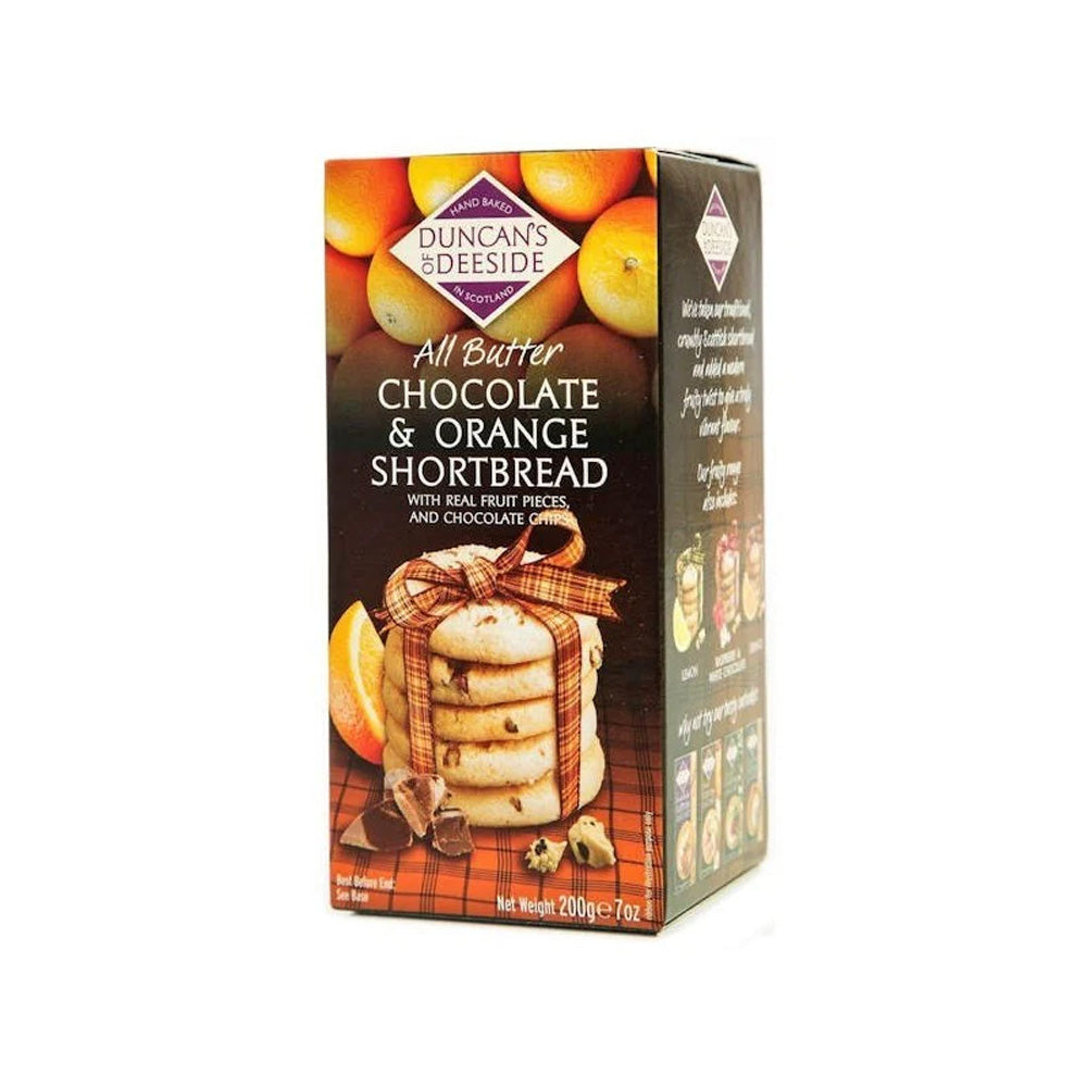ダンカン オールバター チョコレート&オレンジ ショートブレッド 200g