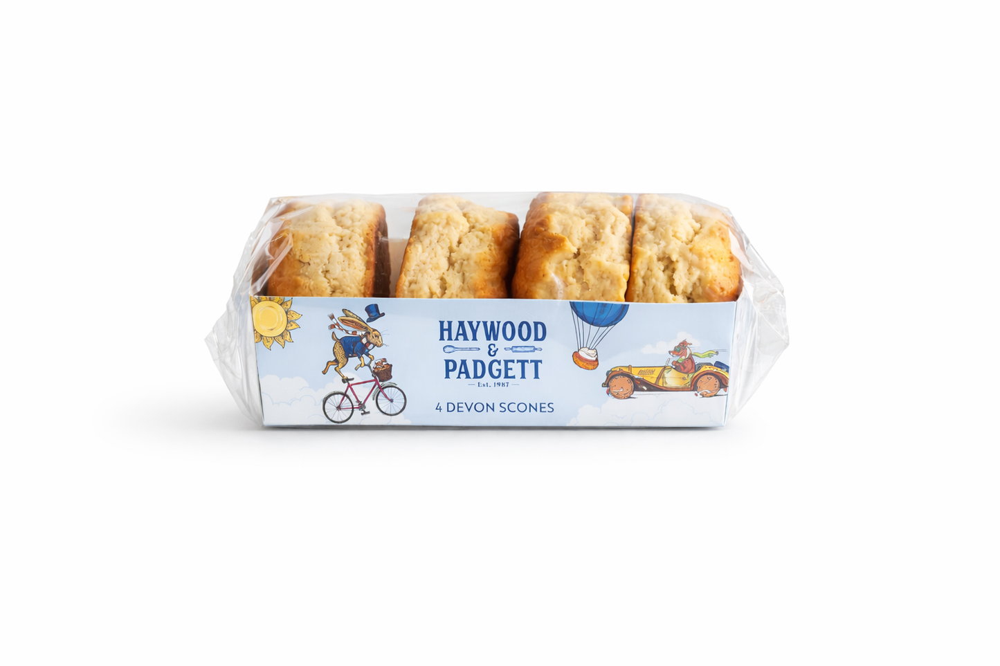 ヘイウッド＆バジェット クロテッドクリーム＆バターミルク スコーン 280g