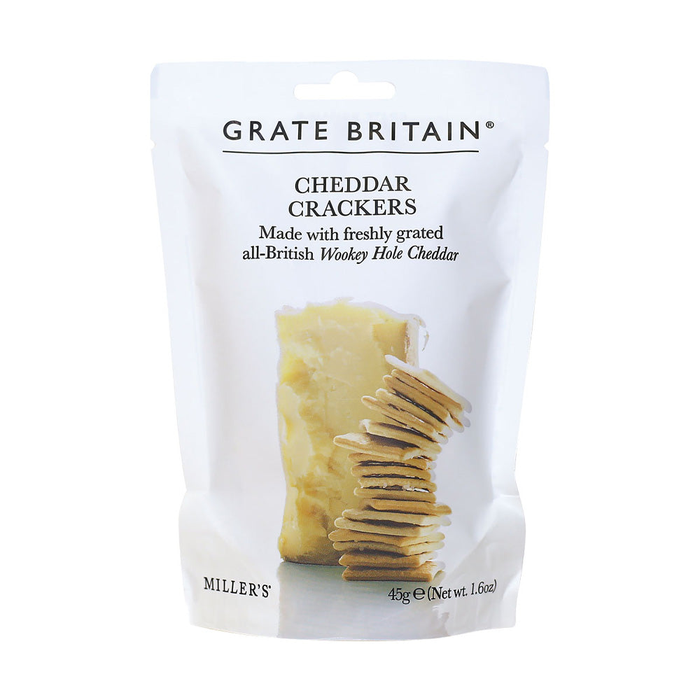 ミラーズ グレイトブリテン チェダーチーズ クラッカー 45g