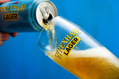 Wrexham Lager 4% 440ml can