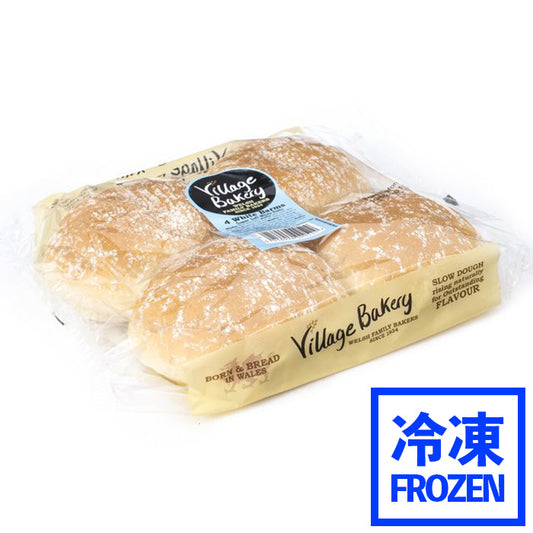 Jones Village Bakery 4 White Rolls【FROZEN】