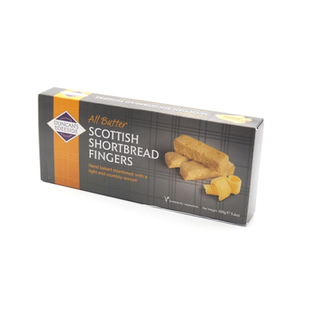 ダンカン オールバター スコティッシュ ショートブレッドフィンガーズ 160g