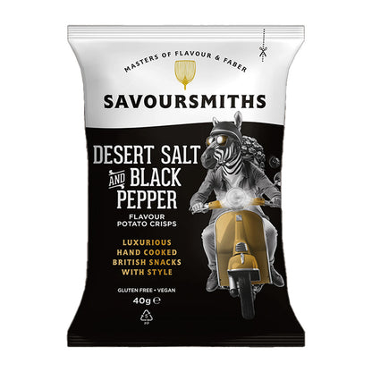セイバースミス デザートソルト＆ブラックペッパー クリスプ 40g