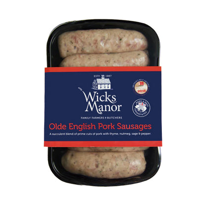 Wicks Manor Olde English Sausage 400g