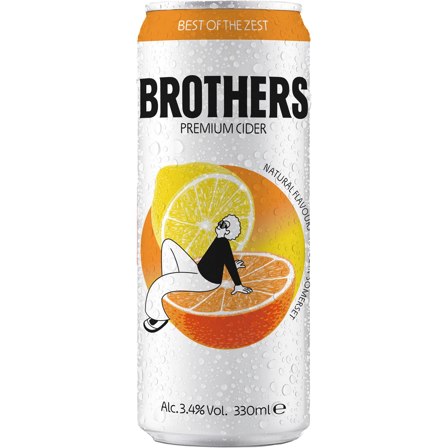 Brothers Best Of The Zest Cider 330ml