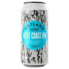バッジャーブルワリー アウトランド ウェストコーストIPA 5％ 440ml