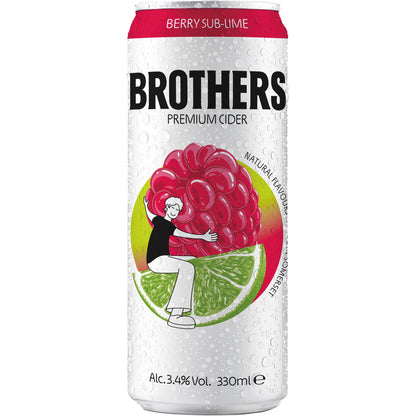 ブラザーズ ベリー・サブライム サイダー 3.4% 330ml×10
