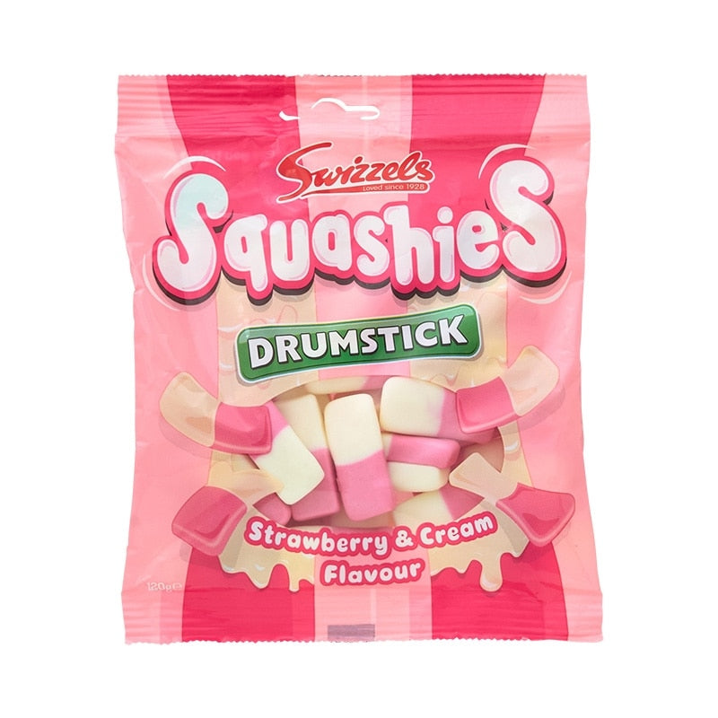 Swizzels Squashies Strawberry & Cream 120g