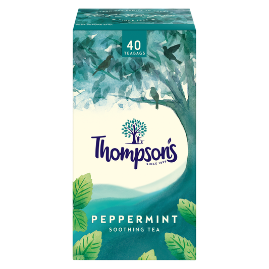 Thompson’s Peppermint Tea String & Tag Free 40 tea bags