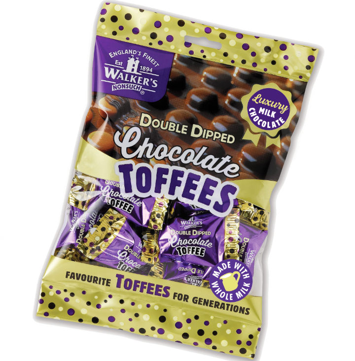 ウォーカーズ ダブルディップド チョコレート トフィー 9個