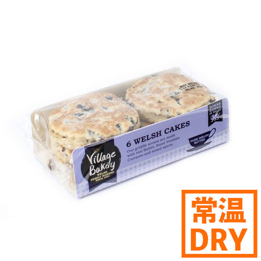 Jones Village Bakery 6 Welsh Cakes【DRY】